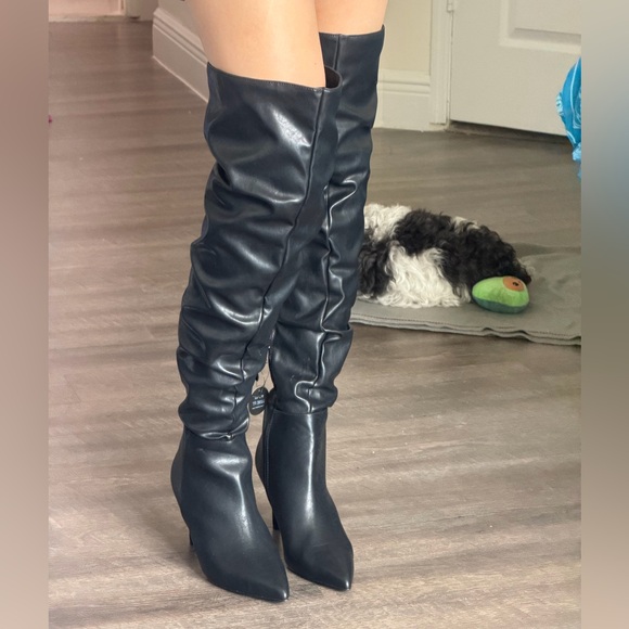 Windsor Shoes - Windsor Sleek Thigh-High Stiletto Boots
